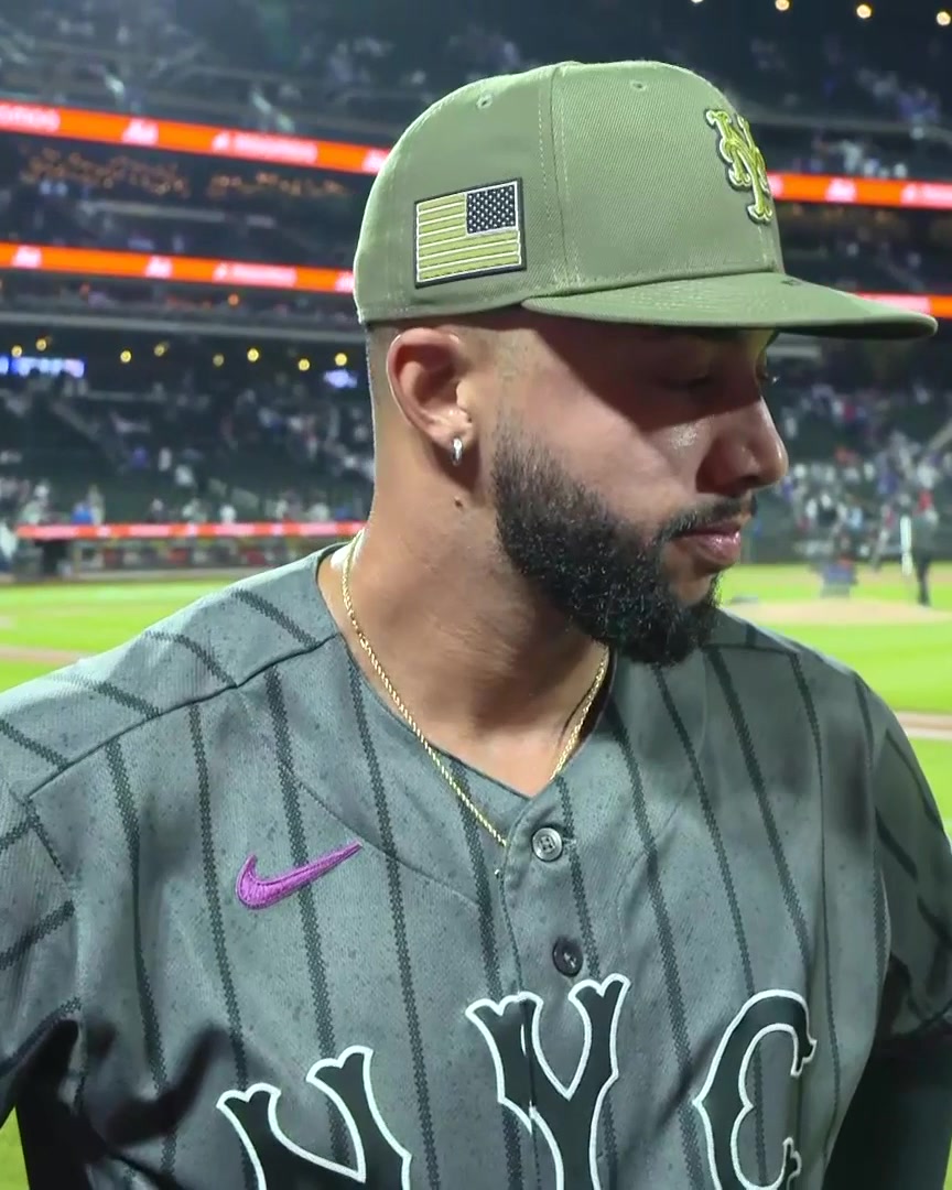 "Guy's calm under pressure. There's no other person I'd rather be in that situation." Devin Williams talks with Michelle Margaux about Luke Weaver's heroics out of the bullpen in the Mets' win over the Yankees: