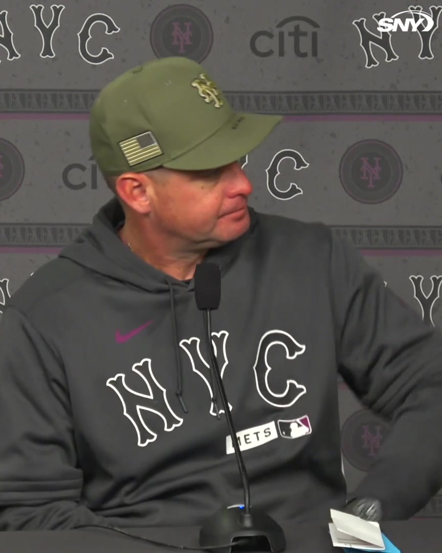 "We went from two-out, nobody on base to being able to not only get his pitch count up but being able to score there" Carlos Mendoza praises Luis Torrens for his 10-pitch at-bat against Carlos Rodón in the 3rd inning: