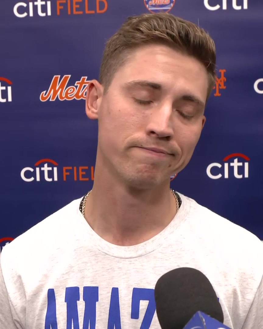 Luke Weaver shares that he talked to Clay Holmes after his performance tonight: "I just was like, 'that was in honor of you. I even had your name written in my hat.' Which I didn't, but it just felt right to say. Kids, don't lie to your parents" 😂