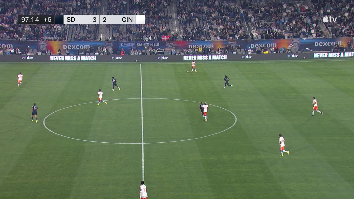 TOM BARLOW! FC Cincinnati equalize on the final kick of the match!