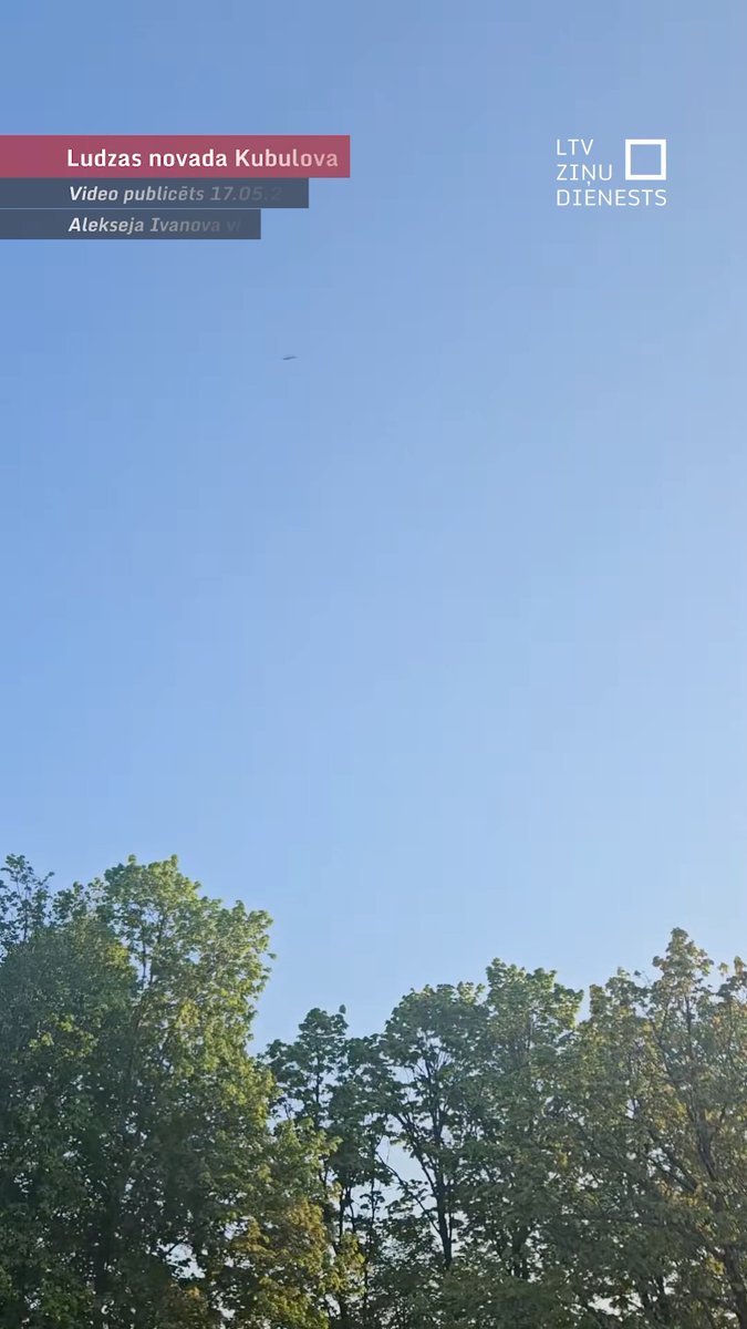🔴 Šorīt Latvijas gaisa telpā fiksēts bezpilota lidaparāts. NBS apstiprina, ka Latvijas gaisa telpā bija ielidojis viens drons, kas vēlāk no tās izlidoja. Video uzņemts plkst. 6.01.
