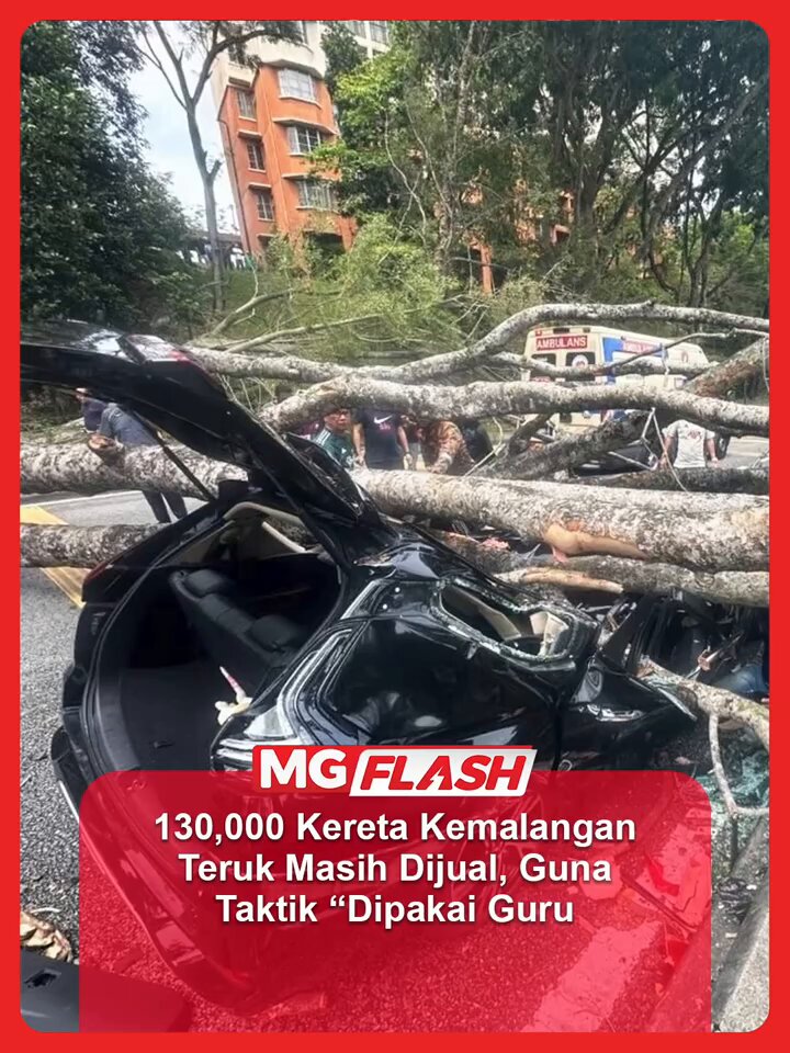 130,000 Kereta Kemalangan Teruk Masih Dijual, Guna Taktik “Dipakai Guru Wanita” #MGFlash Kira-kira 130,000 unit kenderaan pernah terbabit kemalangan serius didakwa masih dijual dalam pasaran tanpa diketahui pembeli.