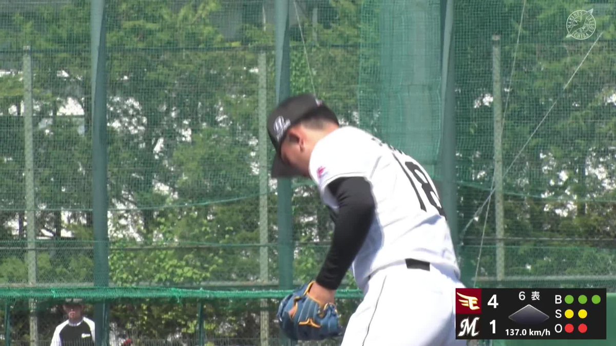 待って、半端ない 石垣元気この回 三者連続三振！ 最速は156km/h! ⚾ロッテ×楽天（ファーム） #イージースポーツ #chibalotte #だったらDAZN