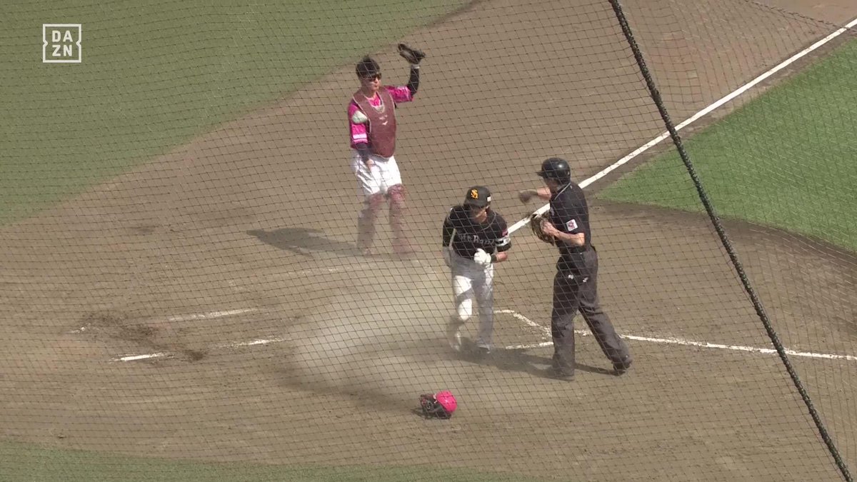 韋駄天を止めた 中島大輔 レフトから好返球 太田光 好捕からのタッチ ⚾️楽天×ソフトバンク #RakutenEagles #だったらDAZN