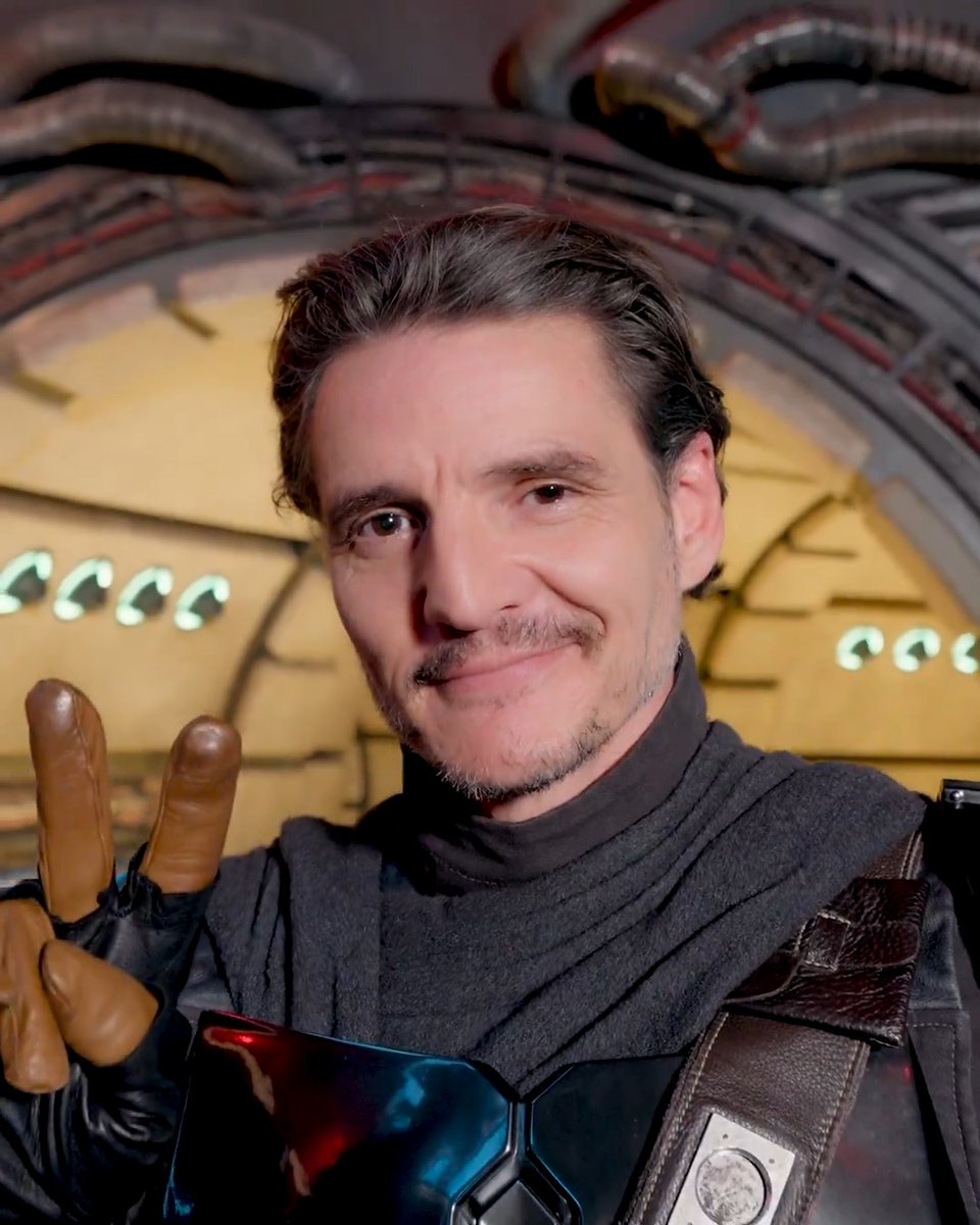 If looks could kill. Don’t miss Pedro Pascal in Star Wars: The Mandalorian and Grogu in theaters and IMAX May 22. Get tickets now. #TheMandalorianAndGrogu
