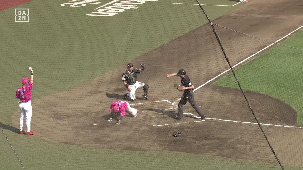 ライトからバズーカ砲 山本恵大 見事なバックホーム 同点は許さない ⚾️楽天×ソフトバンク #sbhawks #だったらDAZN