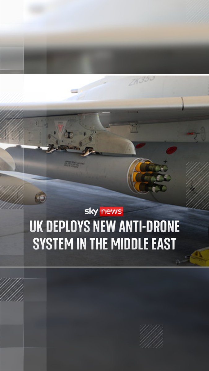 The new systems will defend 'UK citizens and partners in the Middle East from drone attacks' as they are fitted to destroy targets precisely, and cost a fraction of the price of missiles currently being used. Read more: