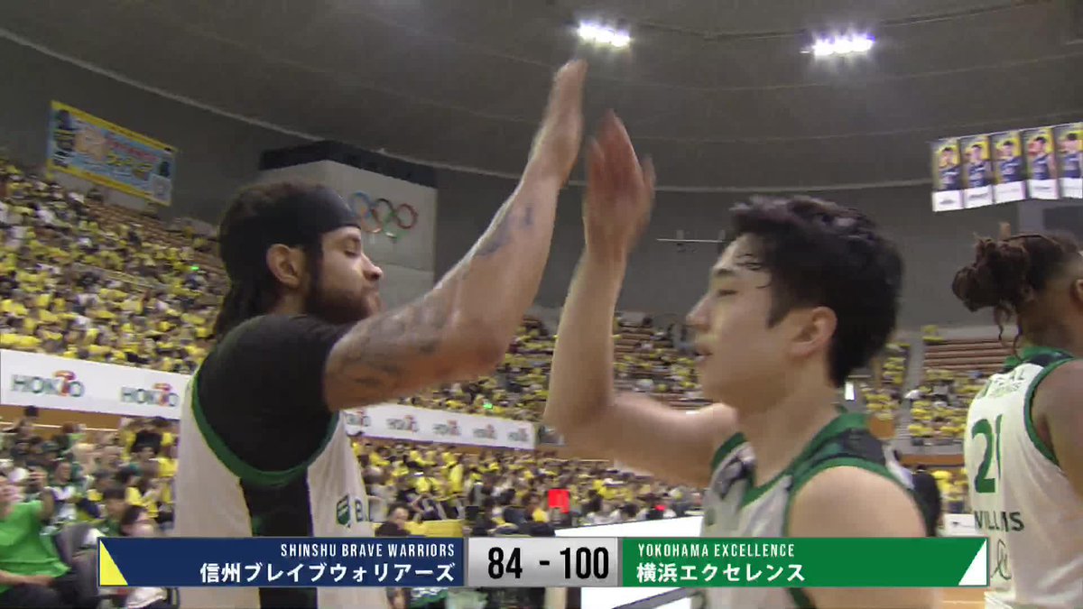 アウェーの地で強さを証明した横浜EX！ 連勝で今シーズンを締めくくり、クラブ史上最高の3位に輝く！ 横浜エクセレンス 📡バスケットLIVEで見逃し視聴 #Bリーグ #りそなグループ #B2プレーオフ