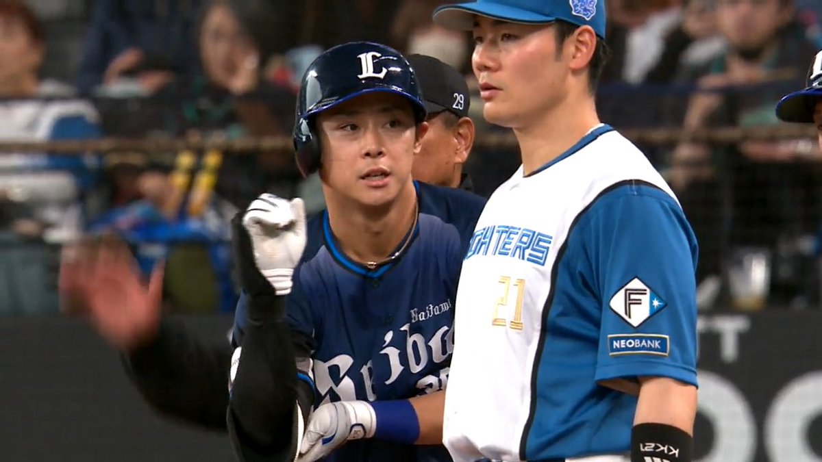 獅子の咆哮🔥🔥🔥 二死無走者から6連打👀👀👀 #平沢大河 再び安打ゾーンに入るマルチヒット達成👍 #seibulions #ベースボールLIVE で配信中[初月無料]
