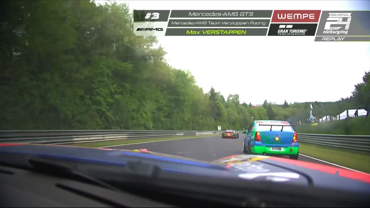 A motorsport legend. And Max Verstappen. #IGTC | #24hNBR