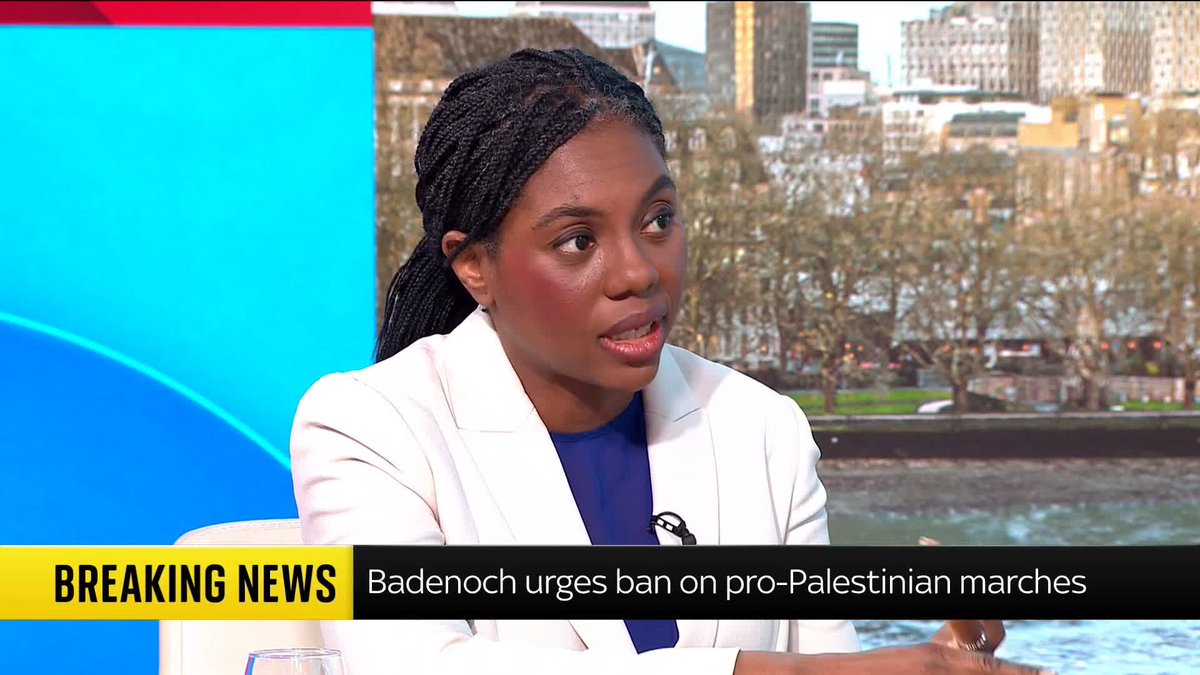 'It's a different kind of thing. They are talking about uniting the kingdom' Conservative leader Kemi Badenoch argues that the Unite the Kingdom and Pro-Palestine marches are different when asked whether she would have banned either of the demonstrations Trevor Phillips