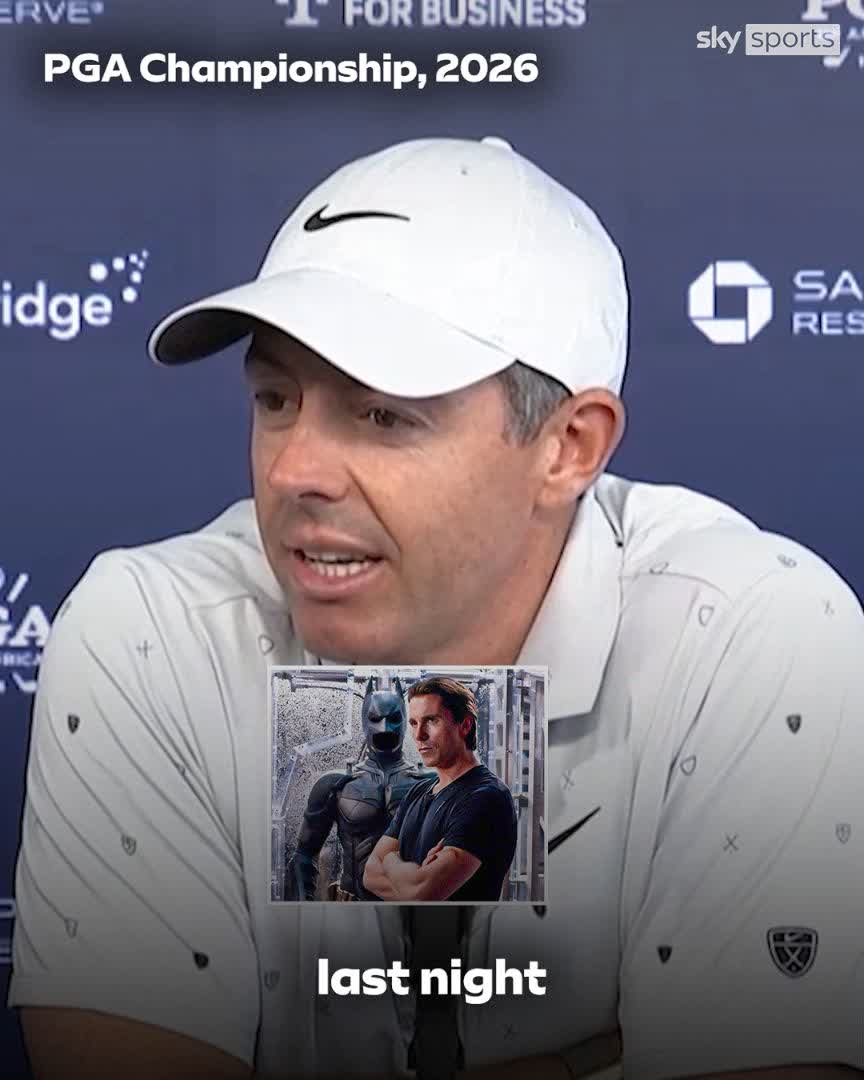 Rory McIlroy's ideal way to wind down from a major! 📺