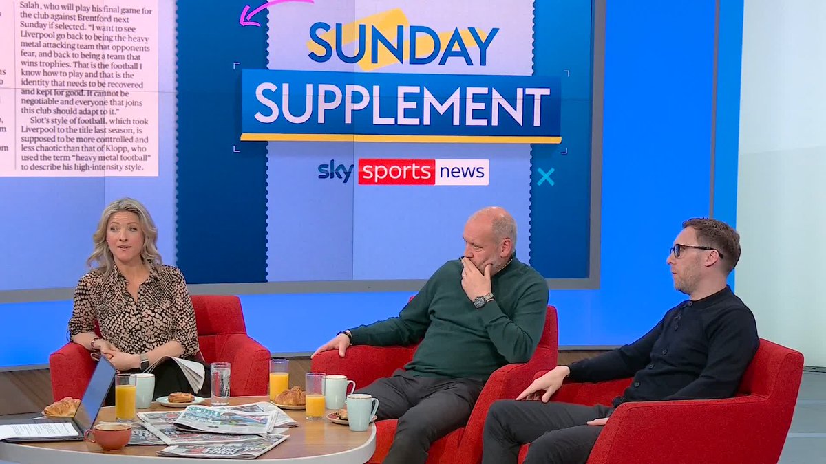 "I think Slot should come out and say what he really thinks about Mo Salah" "I'd drop him for the final day" The Telegraph's Jason Burt says Mohamed Salah has "thrown Arne Slot under the bus" and has shown a "lack of class" 🔴