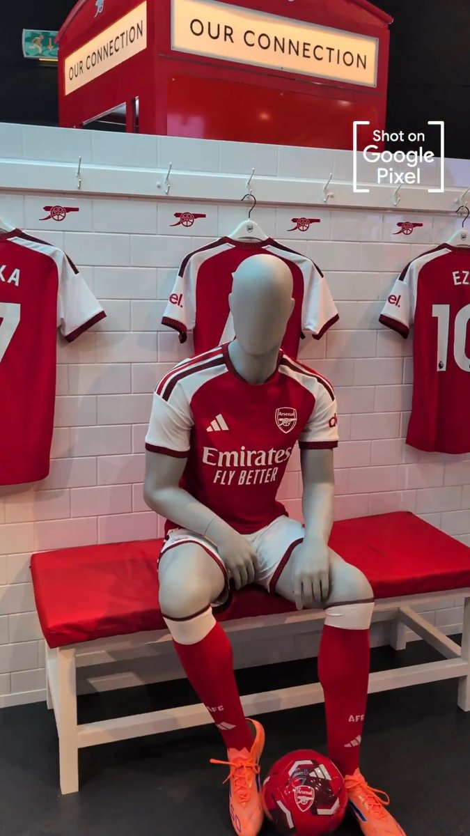 Home kit launch day at The Armoury 🤩 Shot on Google Pixel 🤳