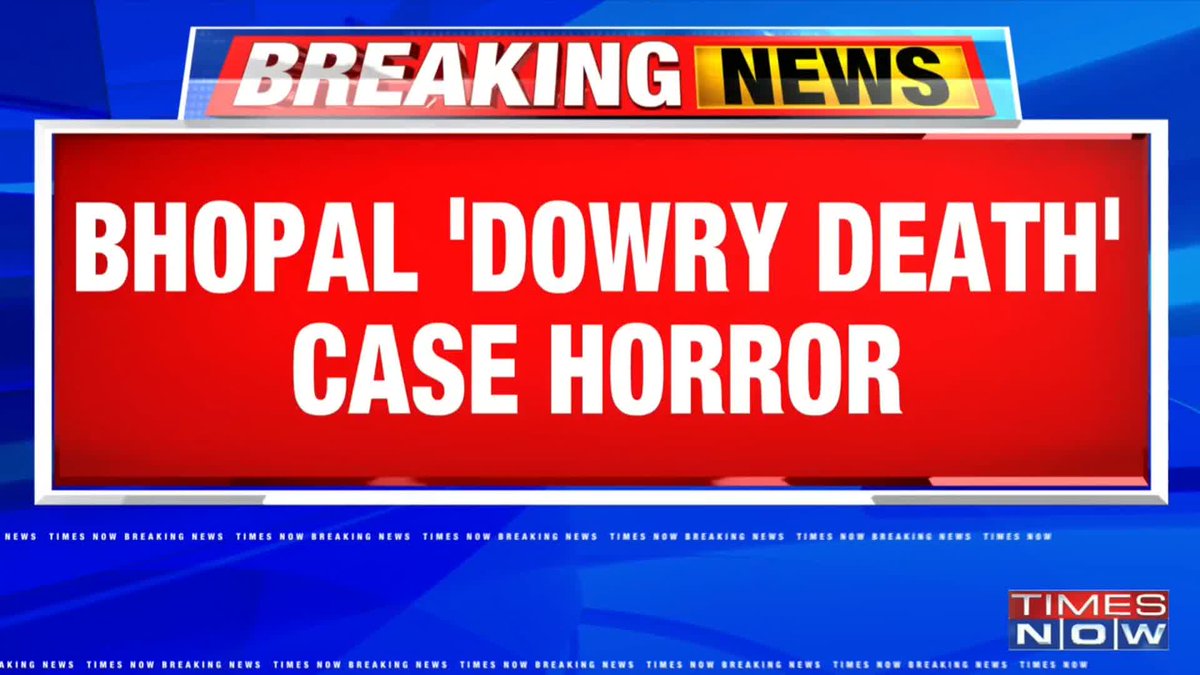 Bhopal 'dowry death' case horror 31-year-old Twisha Sharma no more - Dowry harassment charge in death case - Army Major seeks justice for sister - Lawyer husband, ex-judge booked - Family protests outside CM's residence Makarand Kale &amp; Swatij with more details.