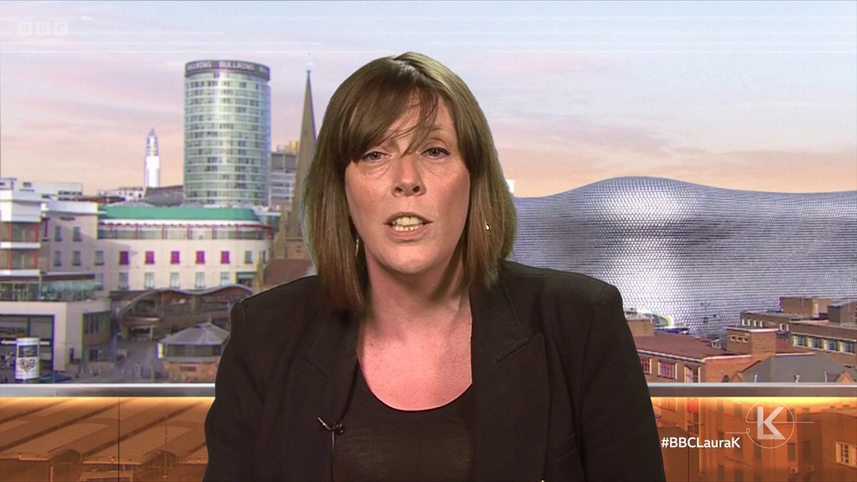 "It would be better if we had a contest” Former minister Jess Phillips says there should be an open contest for the Labour leadership and that Keir Starmer should not be a candidate #BBCLauraK