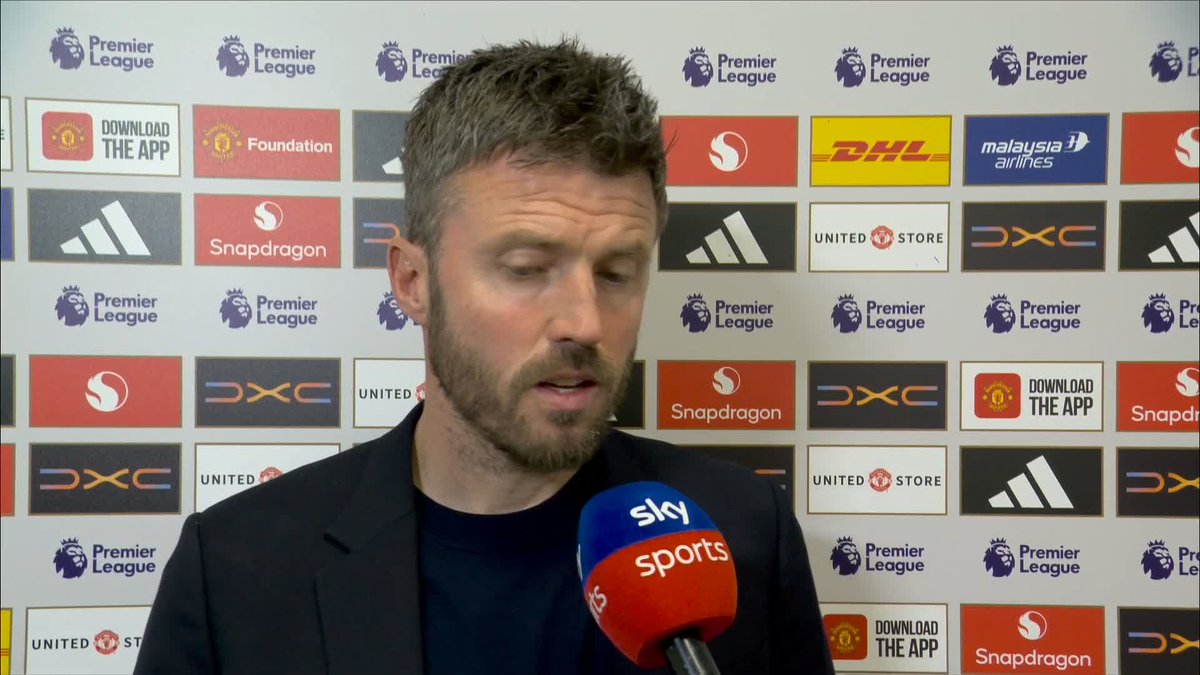 "Finishing the season strong is a big thing for us" Michael Carrick looks ahead to Manchester United’s final home game of the season at Old Trafford! 👏