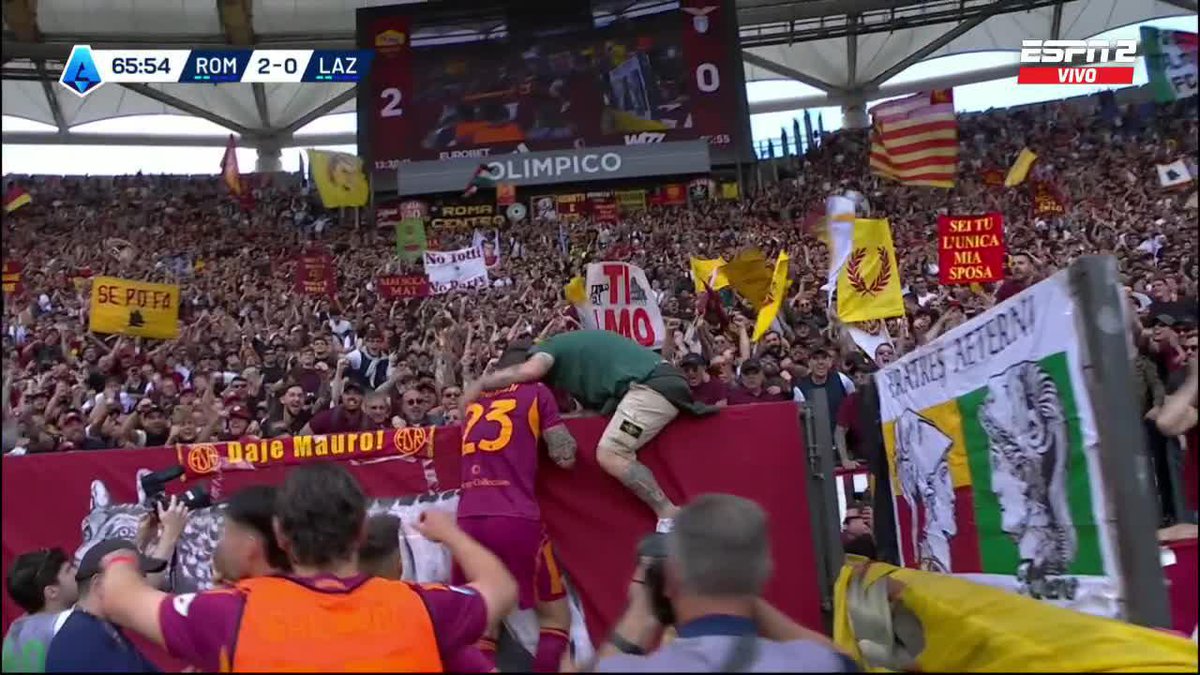 🪄🇦🇷 ASISTENCIA DE PAULO DYBALA EN EL CLÁSICO DE ROMA PARA EL 2-0 VS LAZIO.