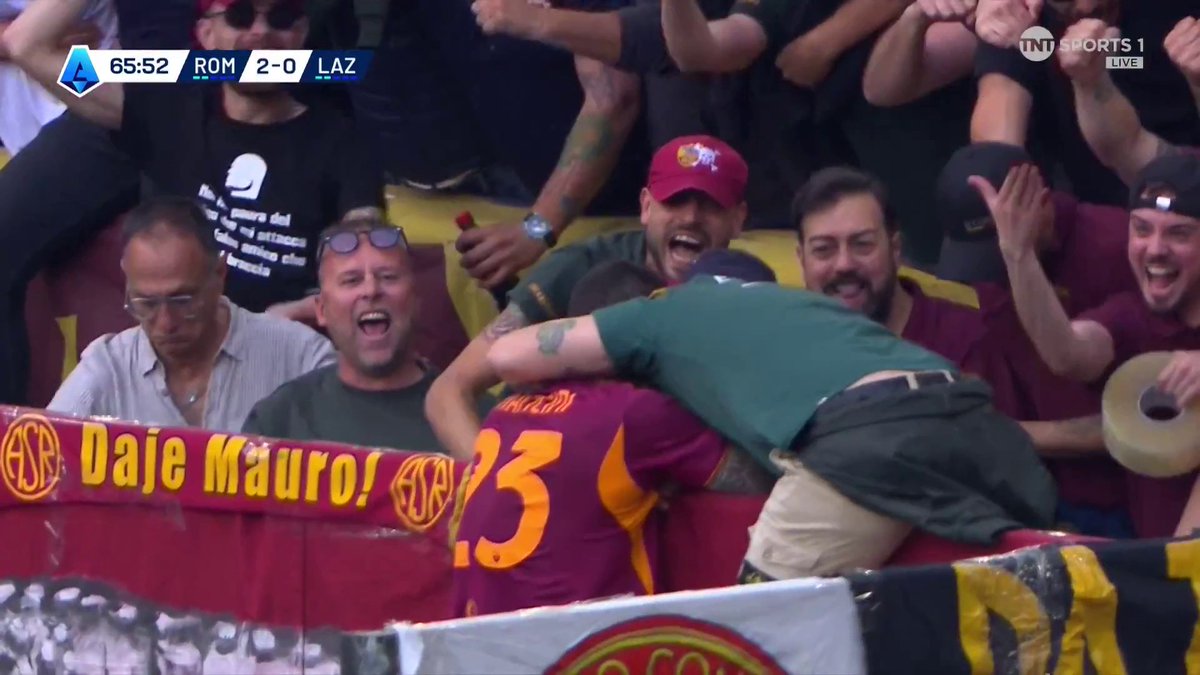 A Mancini double on Derby day pushes Roma closer to a place in the Champions League for the first time since 2019 📈 📺 Stream with TNT Sports on HBO Max