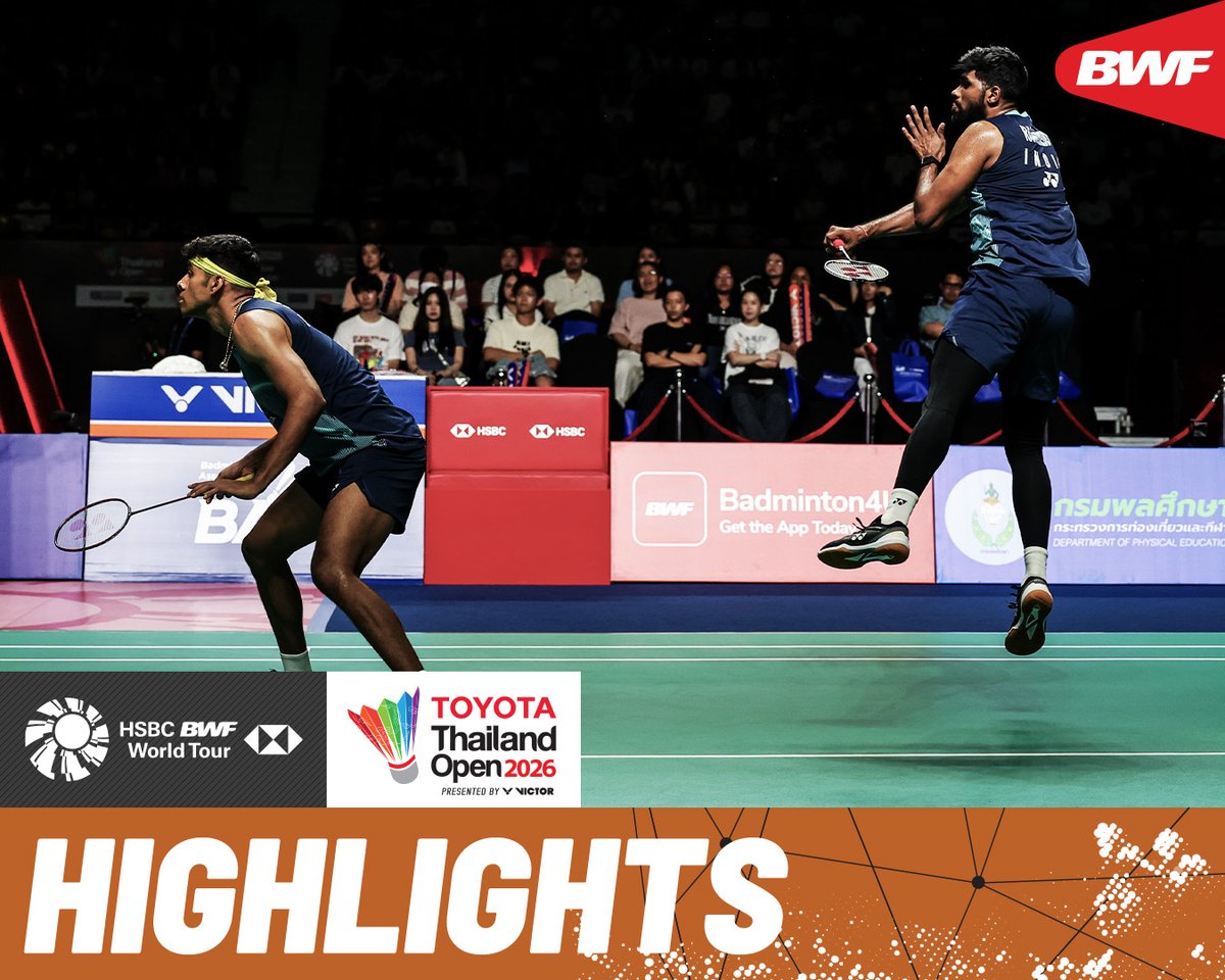 Momen olahraga terbaik Indonesia pekan ini: ✅Leo/Daniel reuni lagi stlh pisah hampir 2 thn. ✅Daniel bermain utk kali pertama stlh absen 1 thn krn cedera lutut serius. ✅Juara Thai Open, gelar pertama MD🇮🇩 di Super 500+ thn ini. ✅Kalahkan Seeded 1.