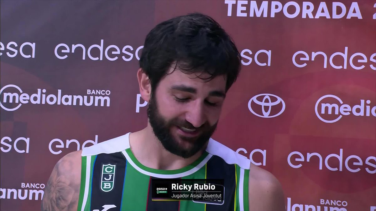 🗣️ Ricky Rubio: "Volver a jugar a baloncesto y disfrutar era algo que quería y que era mi objetivo y creo que lo he conseguido". 📺 DAZN España | #LigaEndesa | Club Joventut Badalona | Ricky Rubio