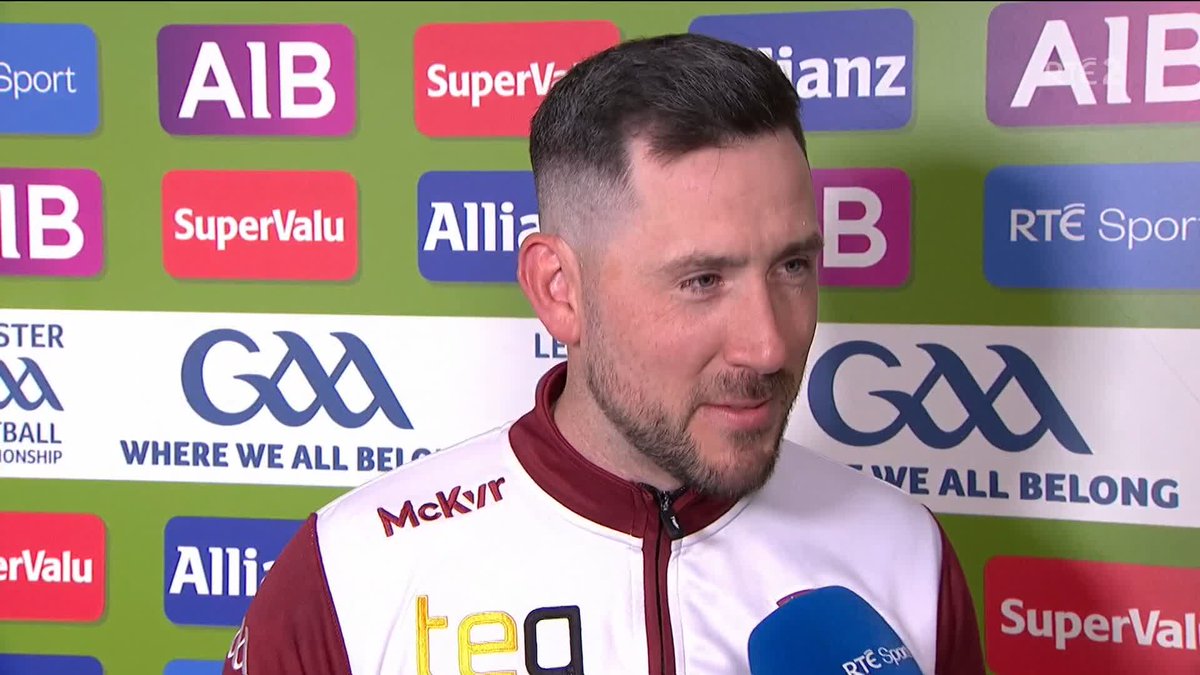"Let the king come back and let him stay back then" Westmeath manager Mark McHugh talk John Heslin's return to the panel as his side get set for the Leinster SFC final 📱 Updates - 📺 Watch live -