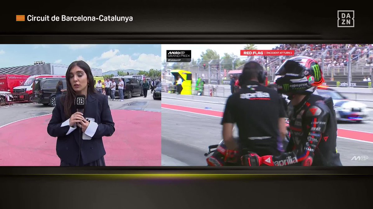 "Álex Márquez está bien y consciente. Se le llevan al hospital para las respectivas pruebas médicas" La información de Amanda Gala sobre el estado de Álex Márquez 🙏🏻 #MotoGP #CatalanGP