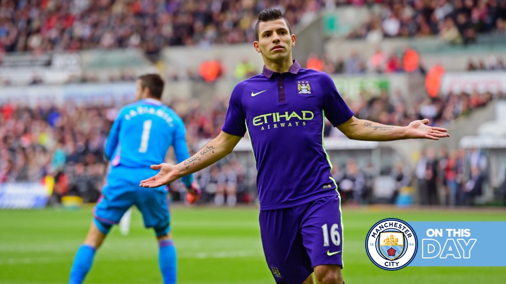 #OnThisDay: Swansea 2-4 #ManCity [2015] ⚽️ [45'] Gylfi Sigurdsson ⚽️ [64'] Bafetimbi Gomis - ⚽️ [21', 74'] Yaya Touré ⚽️ [36'] James Milner ⚽️ [90+2'] Wilfried Bony