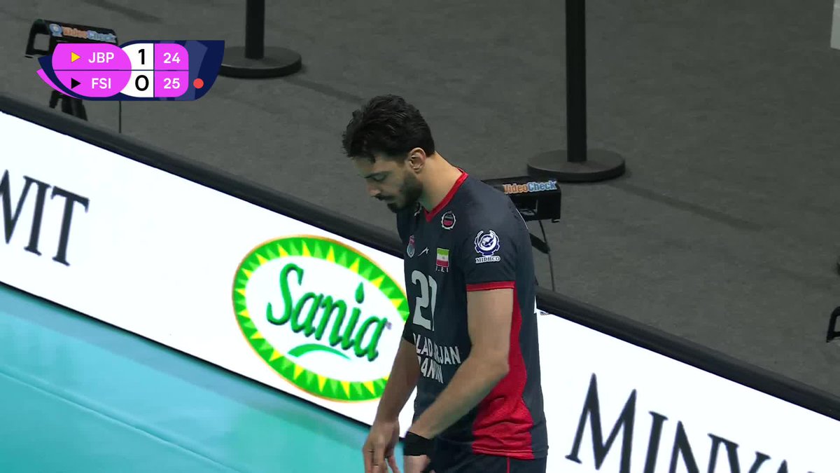 #AVCChampionsLeague 🏆: FOOLAD SIRJAN 🇮🇷 TIES THE MATCH 1-1 😱🔥 📺 LIVE NOW on VBTV: 🏐 #Volleyball