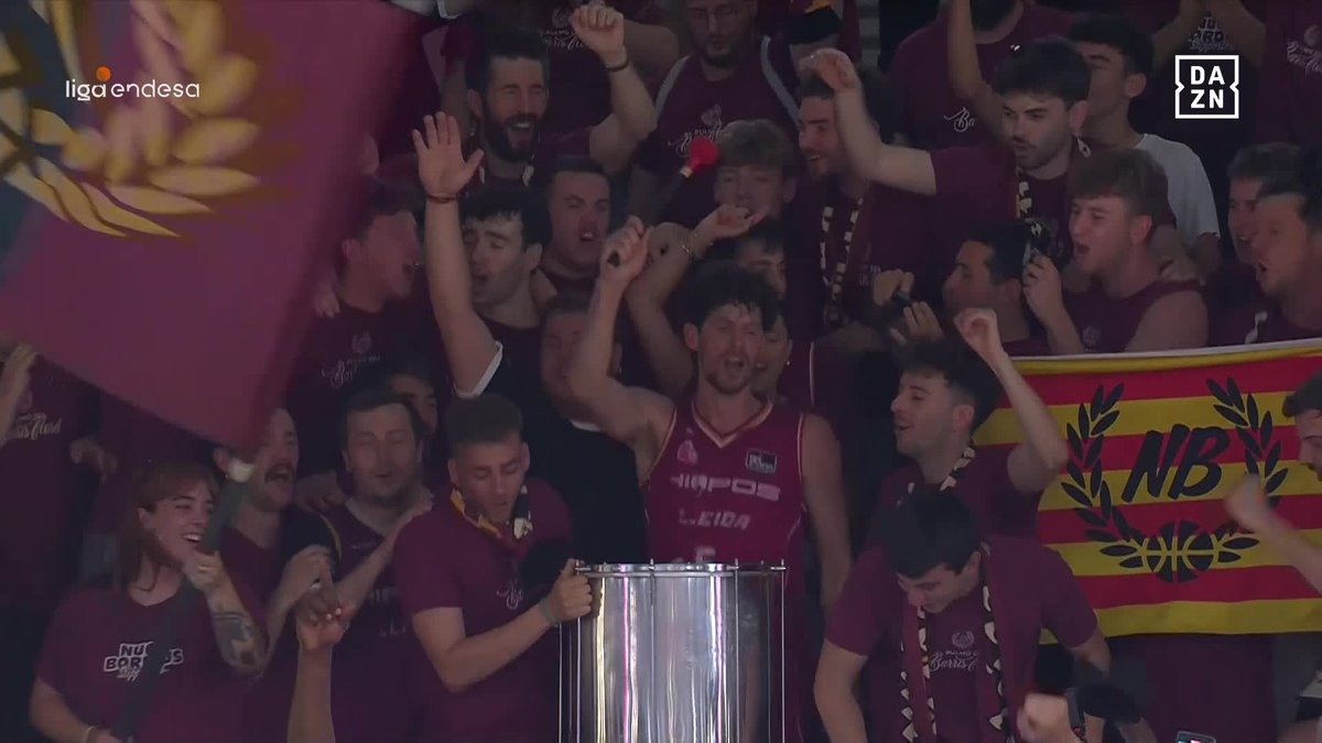 Certificaron la permanencia en #LigaEndesa tras un final de infarto y... ¡SE DESATÓ LA LOCURA EN BARRIS NORD! 🤪 💜 HIOPOS LLEIDA