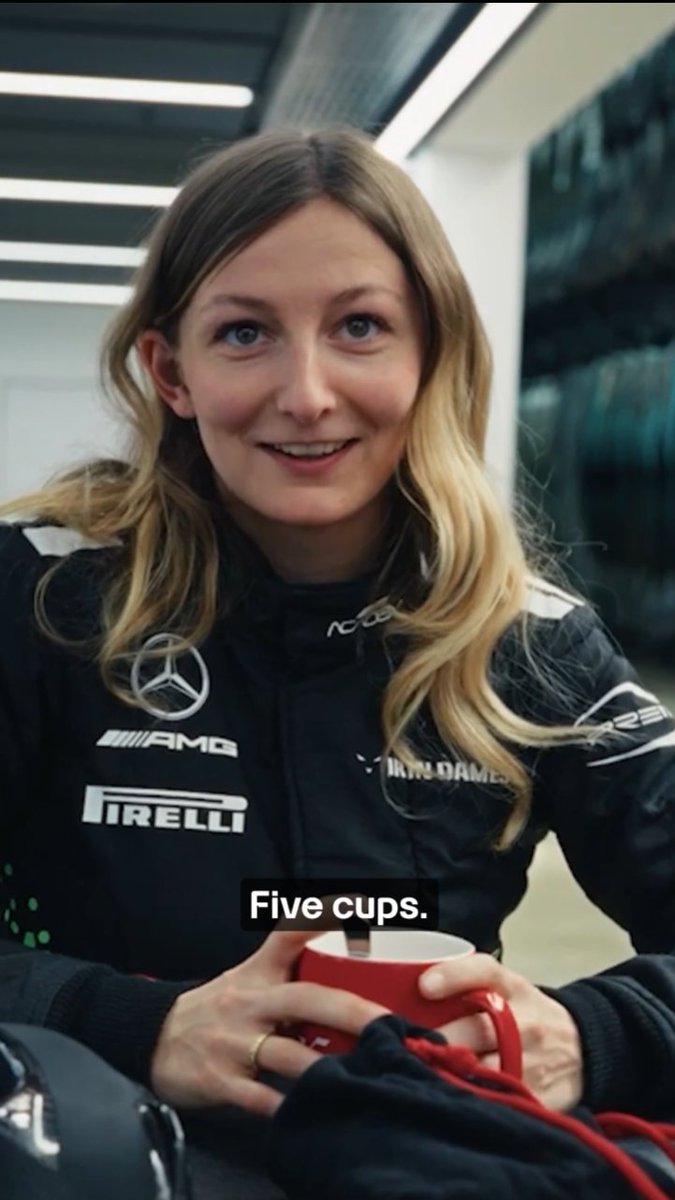 Doriane loves a good cuppa ☕ 28 mins of Dori goodness for you to enjoy now on Inside Mercedes!