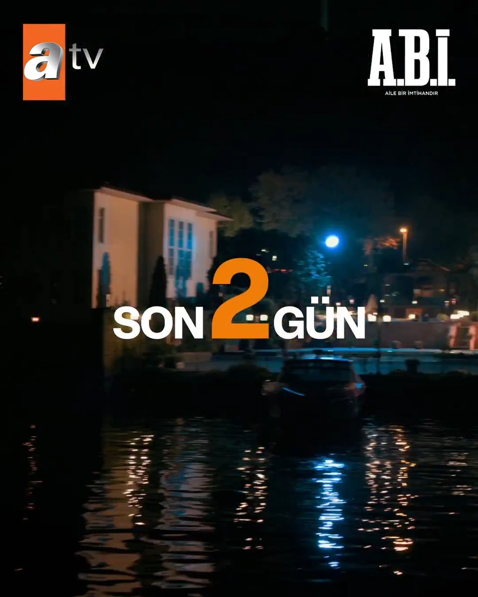 Şimşek’in gerçek yüzünü gösterdiği parti geliyor! Son 2 gün. ⚡ A.B.İ. yeni bölümüyle Salı 20.00’de atv’de! #AbiDizisi atv