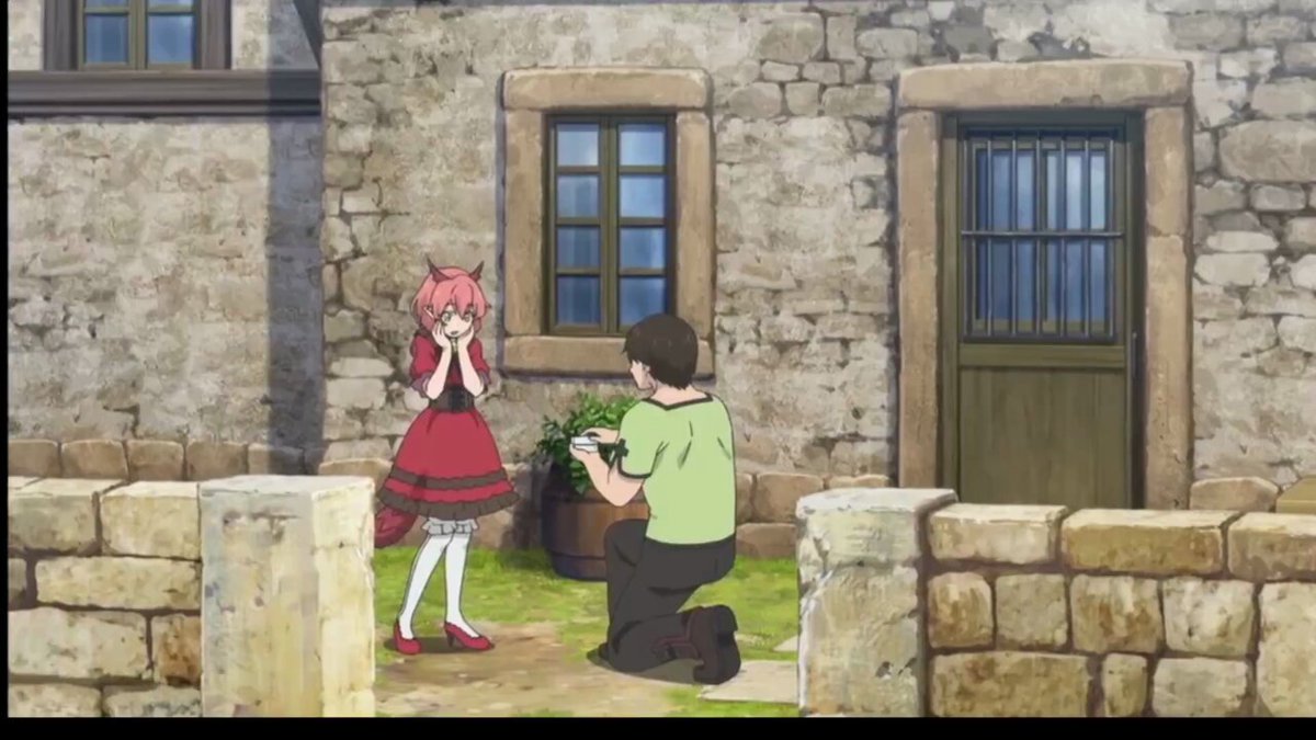 One of the surprising proposal plot twist in anime😂