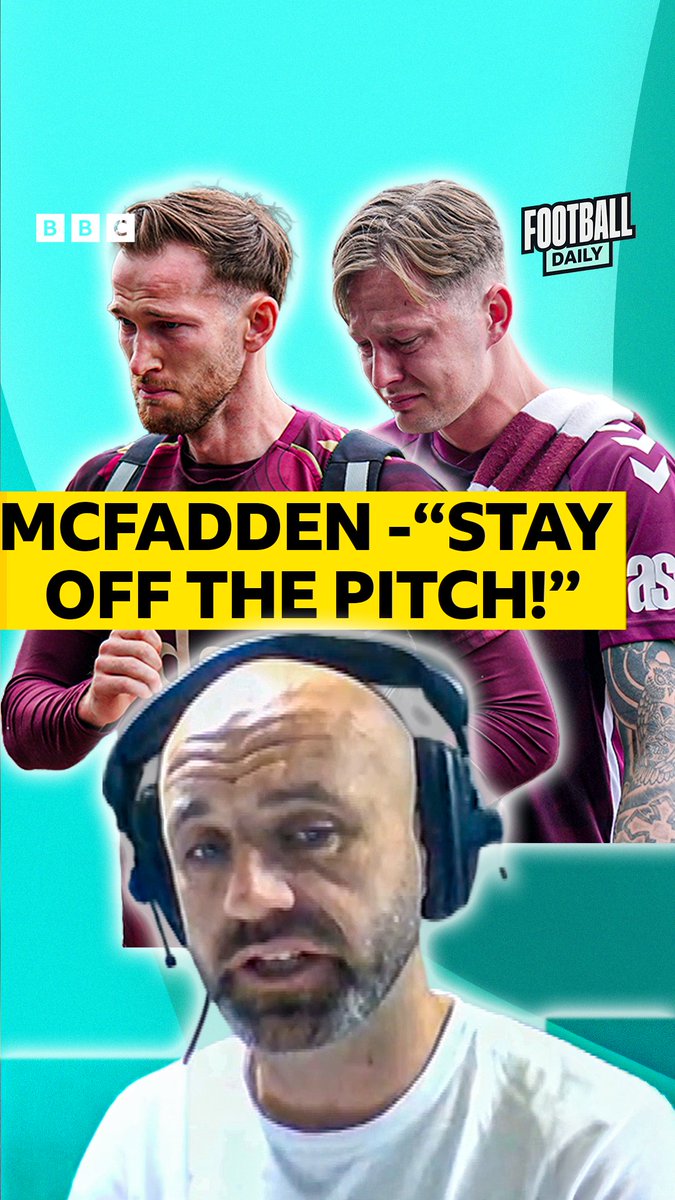 “SOMETHING HAS TO BE DONE” ❌ 🗣️ James McFadden on Celtic fans invading the pitch yesterday #BBCFootball