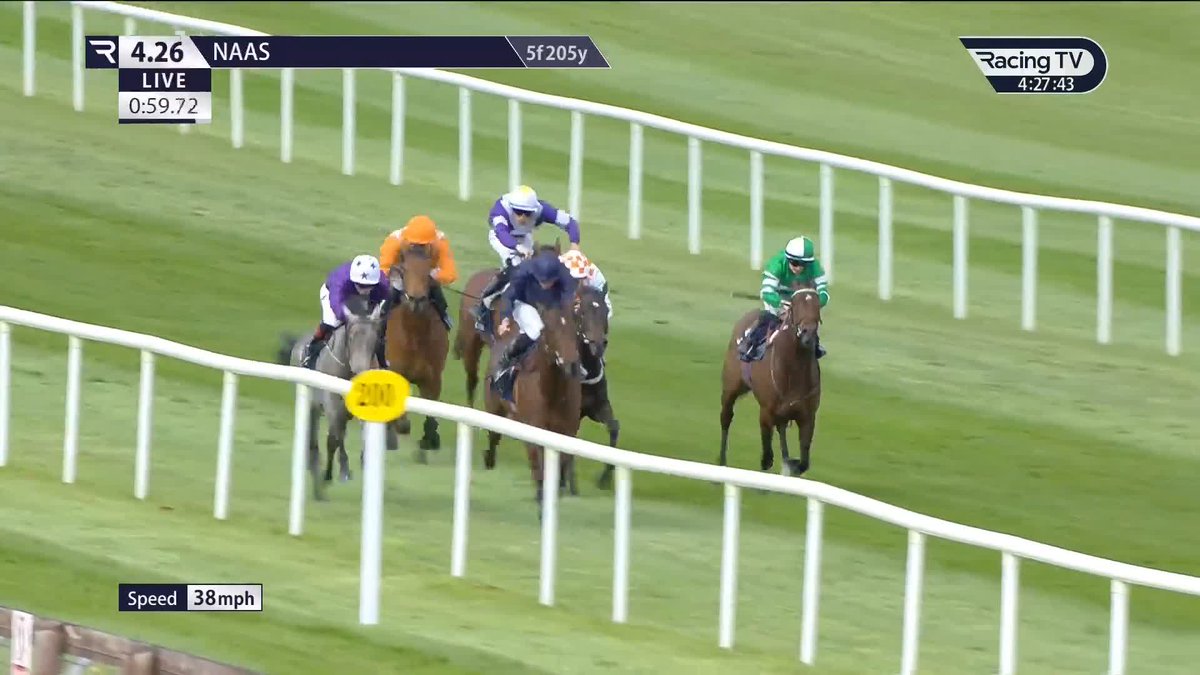 𝐕𝐢𝐜𝐭𝐨𝐫𝐢𝐨𝐮𝐬 stars in the Coolmore Irish Stallion Farms Sprint Naas Racecourse 💨💨💨 Runner-up Controlla also produces a massive performance on debut ... Three of the last four winners of this Group Three dash subsequently landed the Albany at Royal Ascot 👀