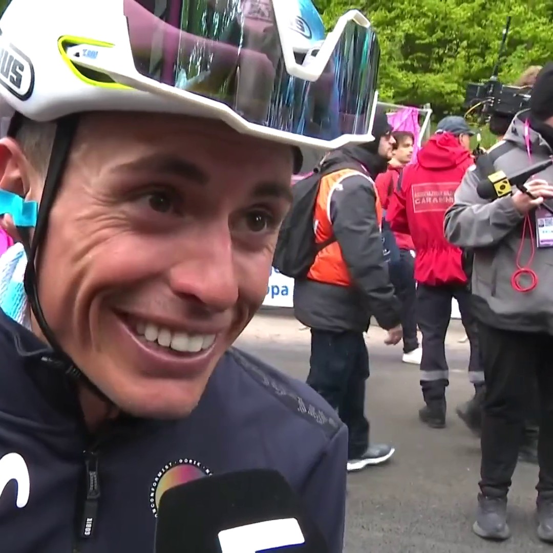 "Sabíamos que esto podía pasar, lo mejor es aceptarlo" "No siento ninguna presión, vengo de un periodo muy largo sin competir" 🗣️ Enric Mas, en Eurosport.es tras perder cinco minutos en la 9ª etapa. #GirodItalia