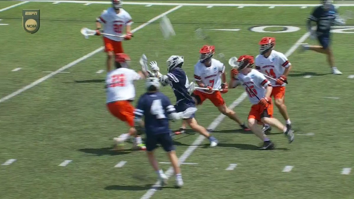 How'd he manage to score this?! 😨 Catch Penn State vs. Princeton on ESPNU and the ESPN App 🍿