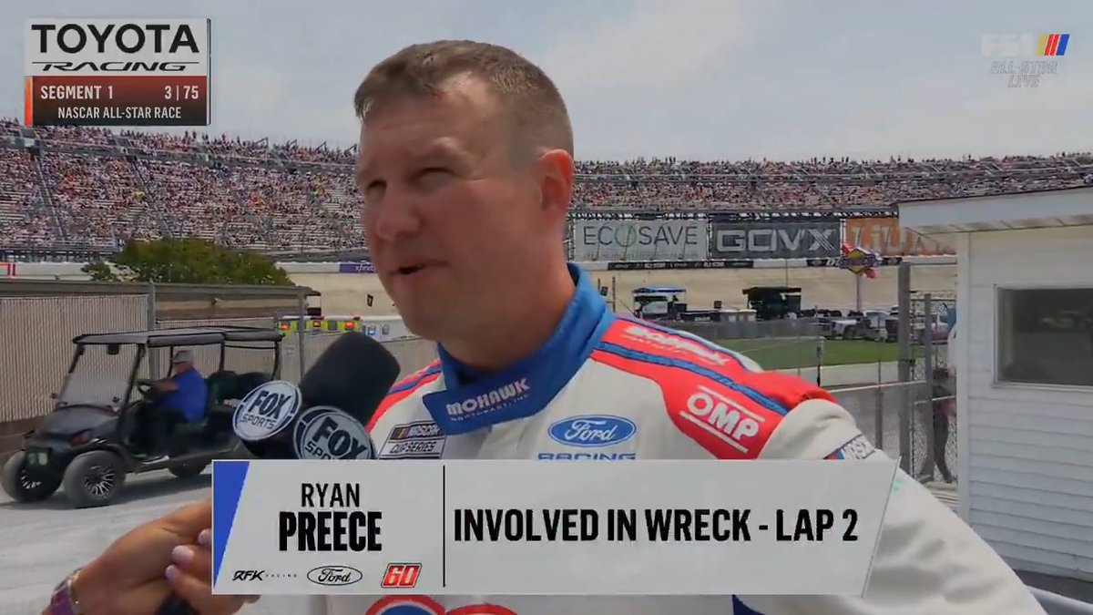 Ryan Preece is with Jamie Little after a big hit at Dover.
