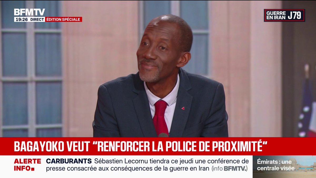 Bally Bagayoko, maire LFI de Saint-Denis, veut “renforcer la police de proximité”