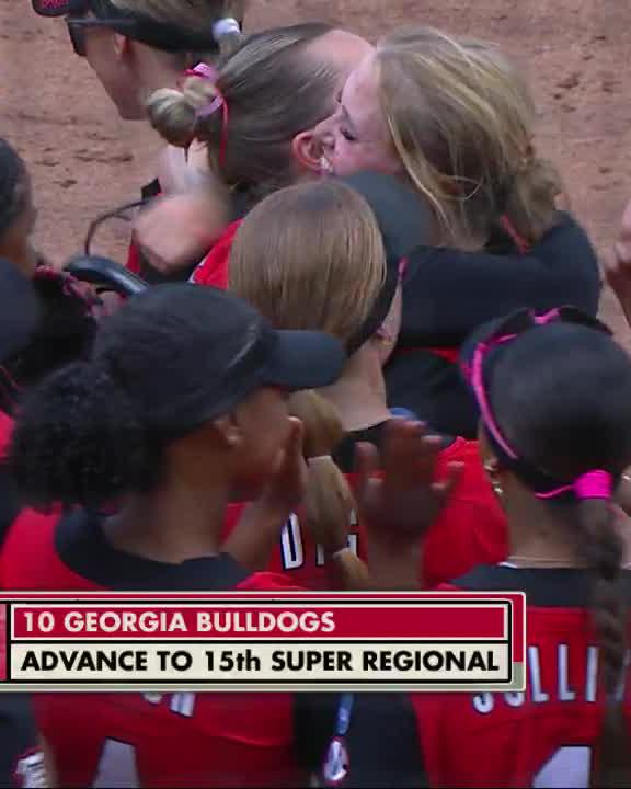 DAWGS GO 3-0 IN THE ATHENS REGIONAL ☑️ Georgia Softball x NCAA Softball