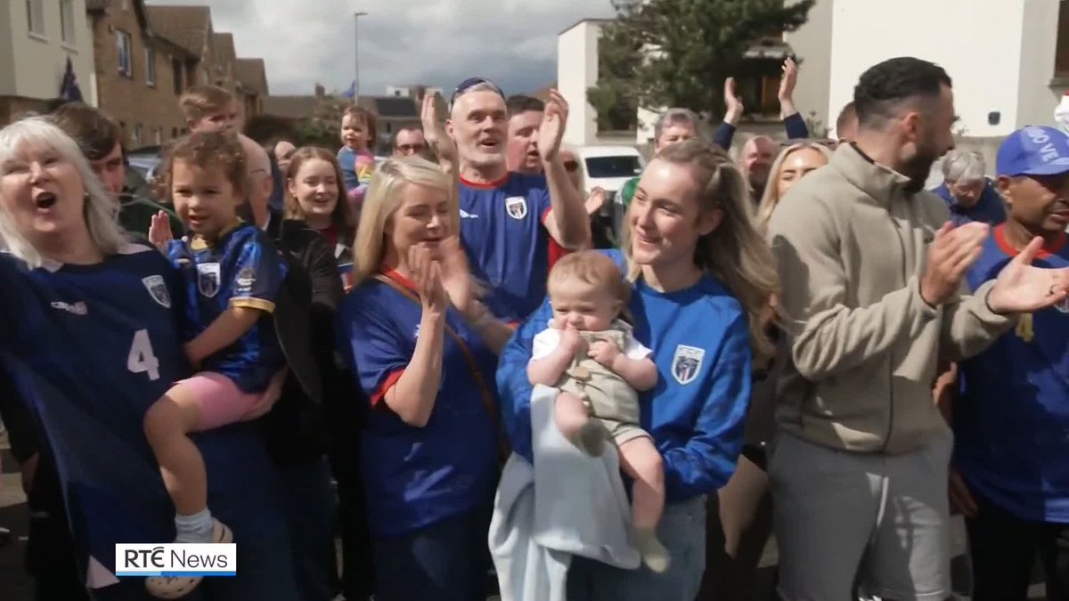 The natives of Crumlin held a surprise goodbye party for Shamrock Rovers FC footballer Roberto Lopes as he prepares to travel to the World Cup with Cape Verde.