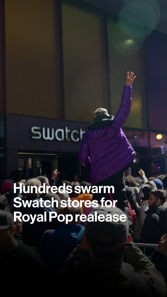 After queuing for days to get their hands on the new Audemars Piguet-Swatch collaboration, fans on Saturday finally got their chance, but heaving crowds stopped some stores from opening their doors and prompted pleas for calm. Bloomberg's Chris Rovzar explains