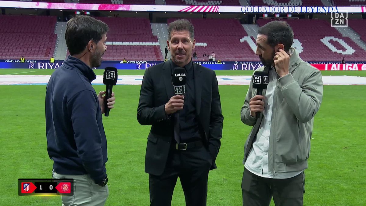 'Cholo' Simeone: "Mamita querida. Qué jugador. ¿Cómo hacemos para tener otro igual?" 🗣️ Juanfran Torres: "No va a poder ser" 😂 #LALIGAenDAZN ⚽