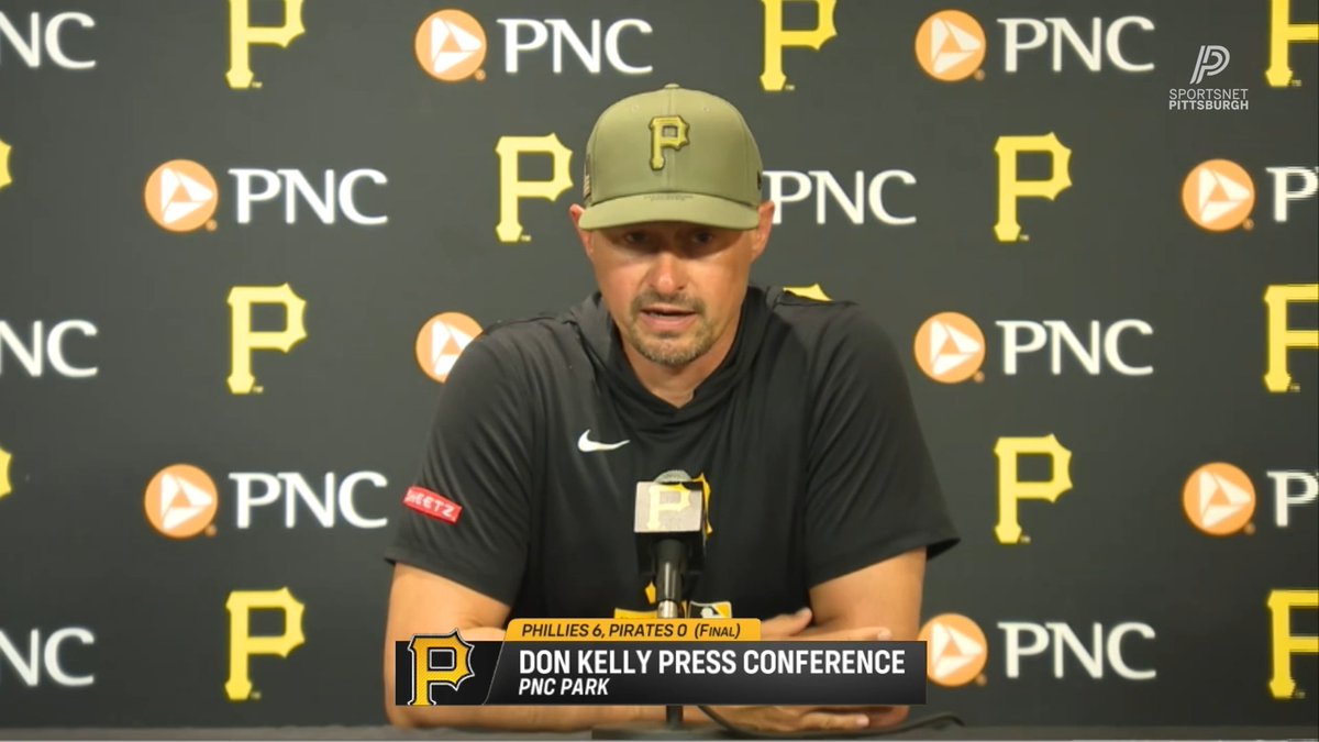 After getting swept by the Phillies, Don Kelly spoke on this Pirates team and the adversity they've gone through so far this season