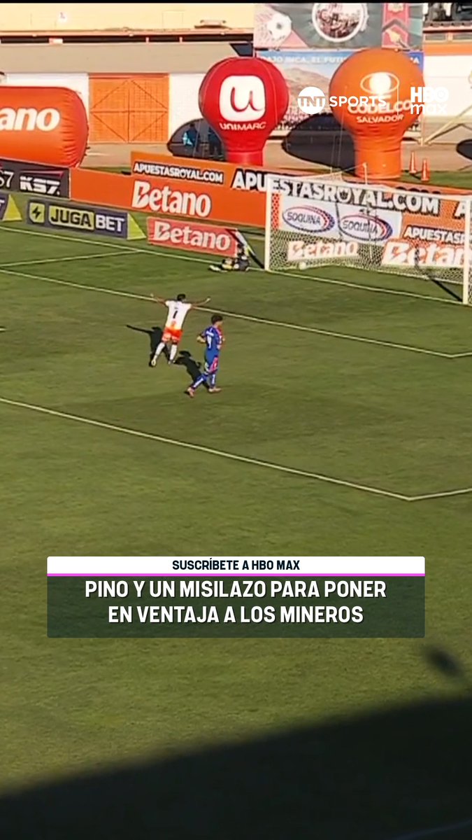 😱💥🏆 ¡HAY QUE CERRAR EL ESTADIO! Steffan Pino metió un verdadero derechazo de tiro libre para anotar el primer tanto de Cobresal ante #La U, en este #MatchdayDomingo, por la Fecha 12 de la #LigaDePrimeraMercadoLibre 2026. Disfruta de lo mejor del fútbol chileno. Suscríbete a #TNTSportsenHBOMax 📲💻 Link en la BIO 📍 ¡Se abrió la cuenta en El Cobre! Abre también la tuya y comienza a ganar con Mercado Pago. #MercadoPago #AbreTuCuenta #GanaConMercadoPago