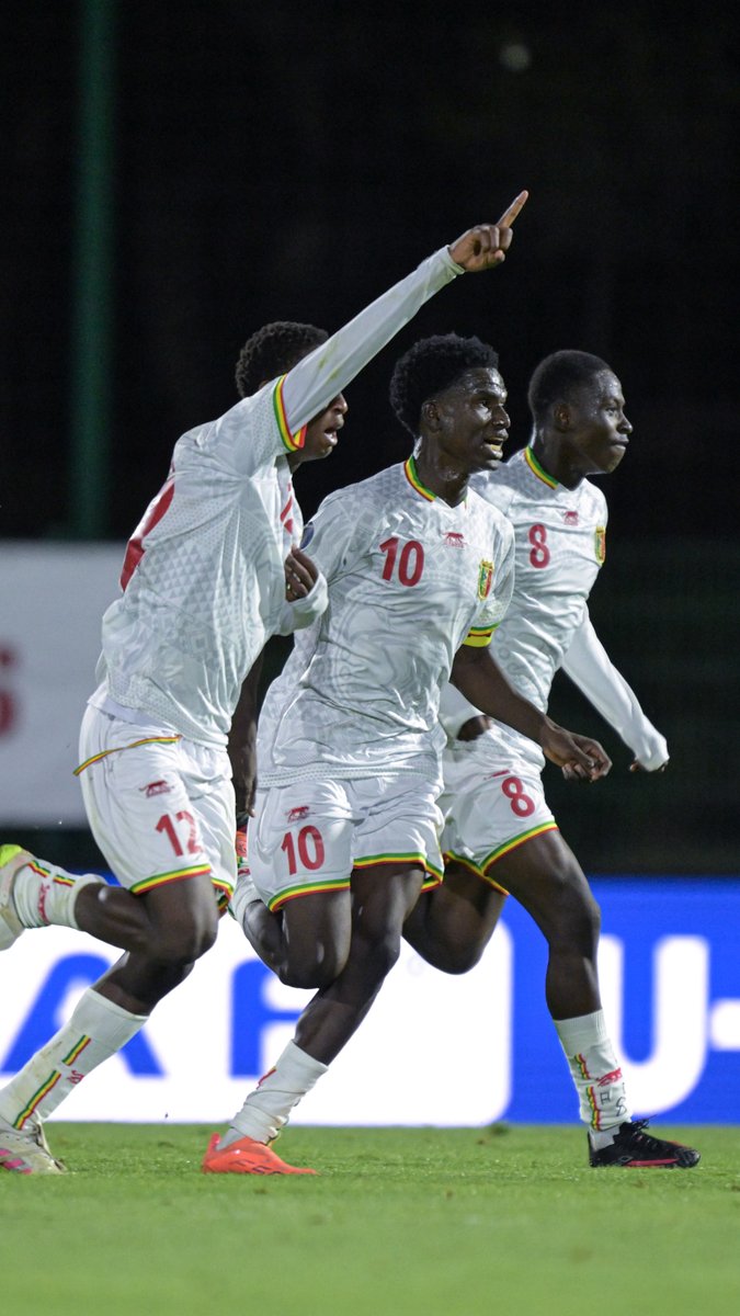 The technique. The power. The finish. Youssif Sylla take a bow. 🏹 🇲🇱 #TotalEnergiesAFCONU17