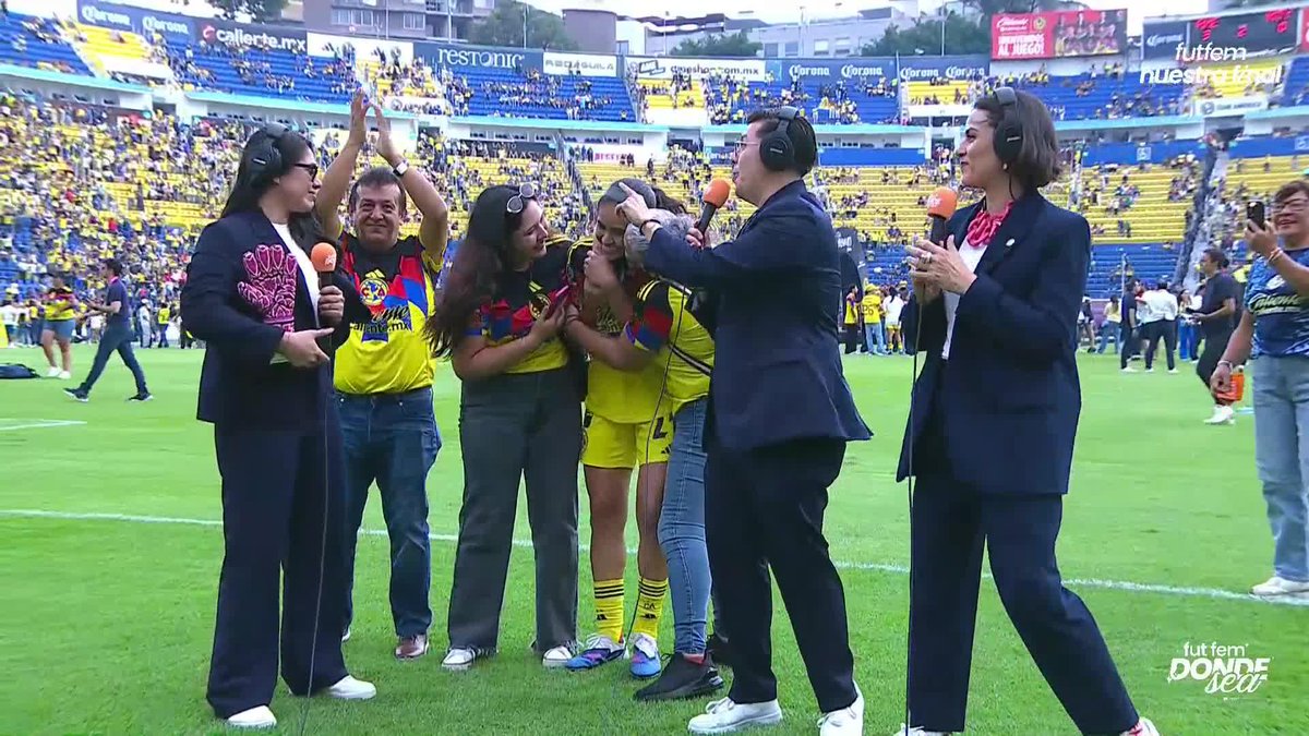 Las palabras de Karen Luna tras el campeonato. 🦅