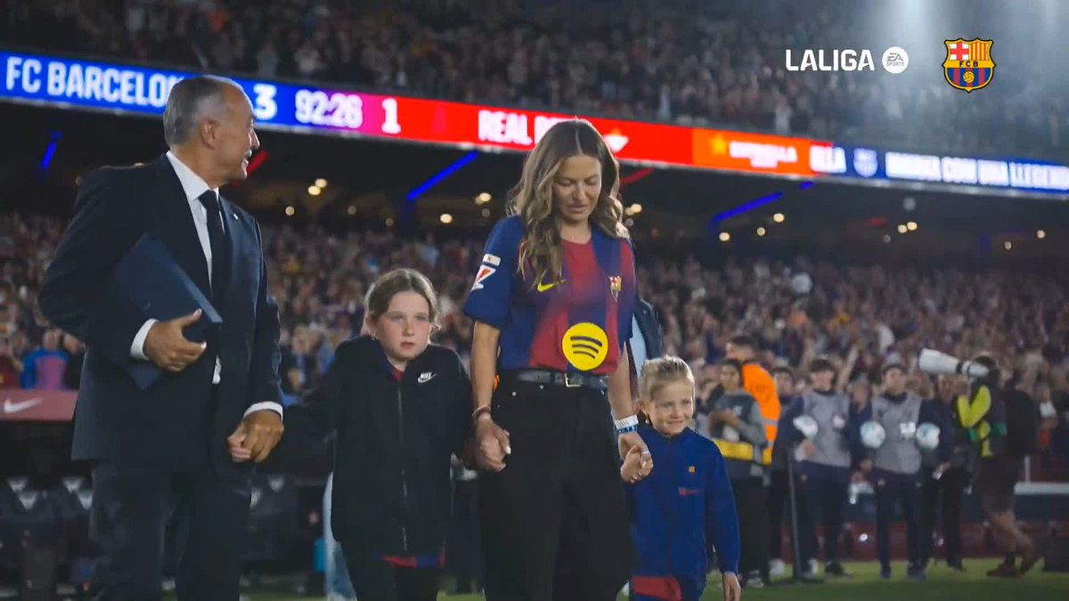 La emoción de la familia Lewandowski 🥹