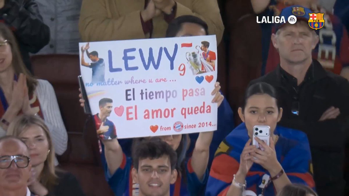 El último adiós de Robert Lewandowski a la afición culer 🎤🥹