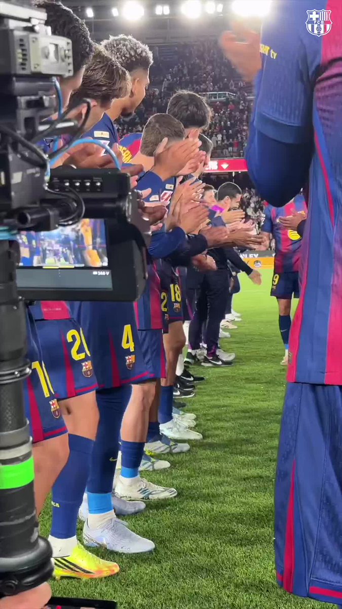 The guard of honour for the best 🫶
